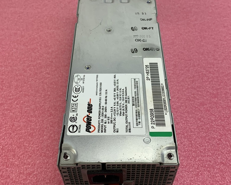 Power One 3D51-25-2 288W Power Supply