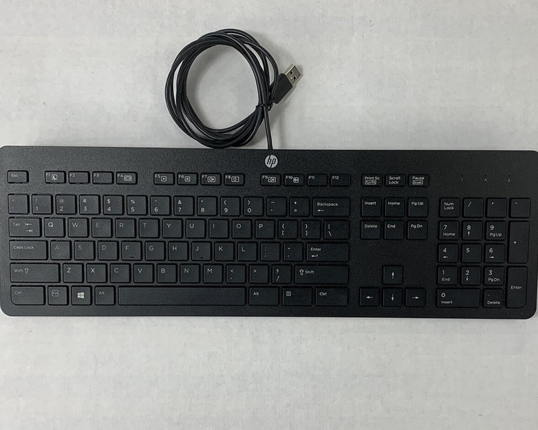 HP PH0U Slim USB Wired Keyboard (Lot of 2)