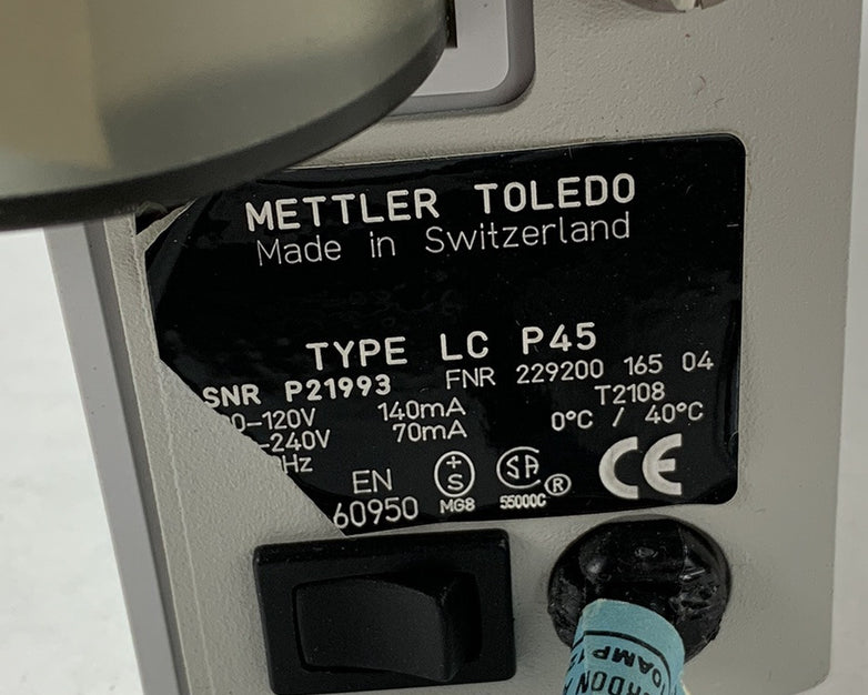 Mettler Toledo LC-P45 Thermal Printer Powers On - Parts and Repair