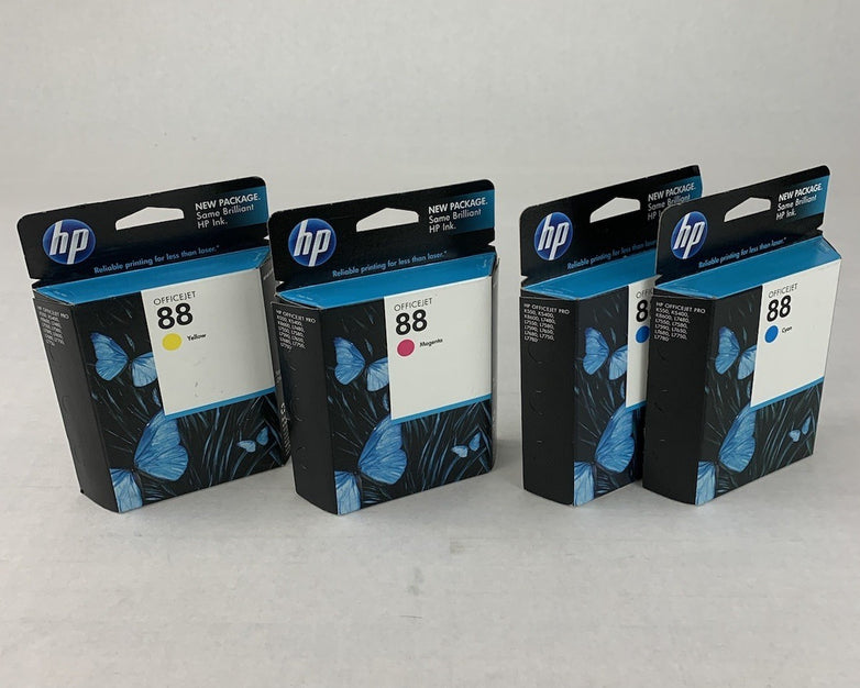 Hp OfficeJet 88 Magenta, Yellow, and Two Cyan Exp. Sep 2011