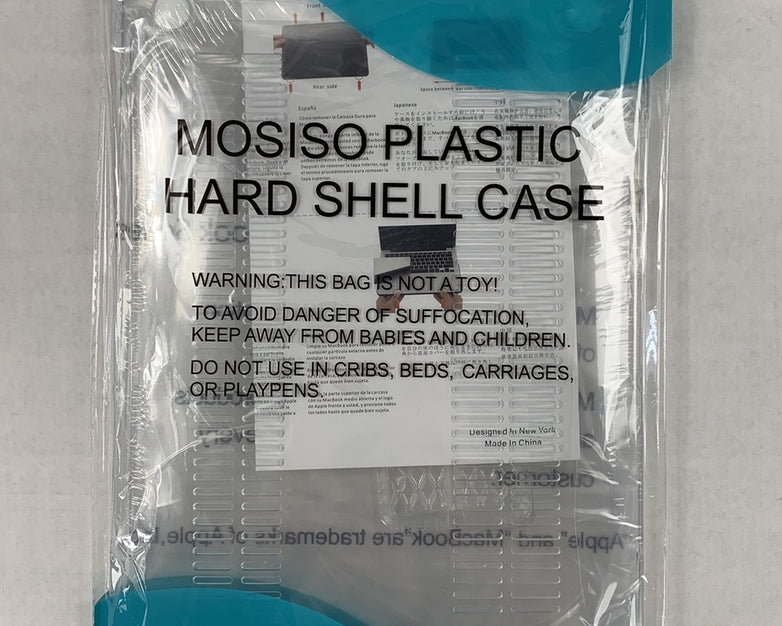 Mosiso A1369 Macbook Air 13" Clear Plastic Hard Case (Lot of 2)