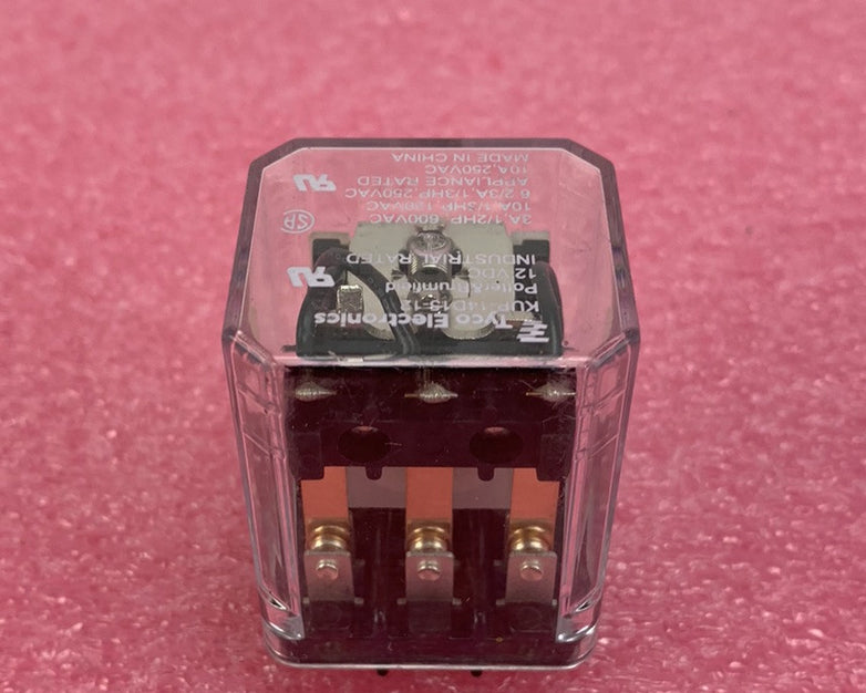 Tyco Electronics KUP-14D15-12 Relay (Lot of 2)