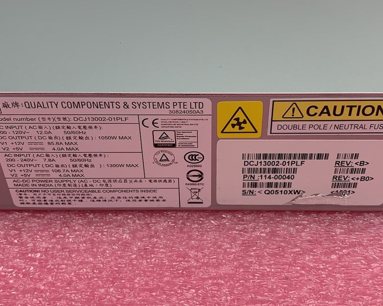 Quality Components DCJ13002-01PLF 1300W Power Supply