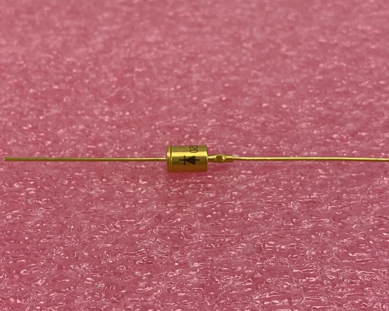 Motorola 1N2620 Axial Gold Zener Diode (Lot of 3)