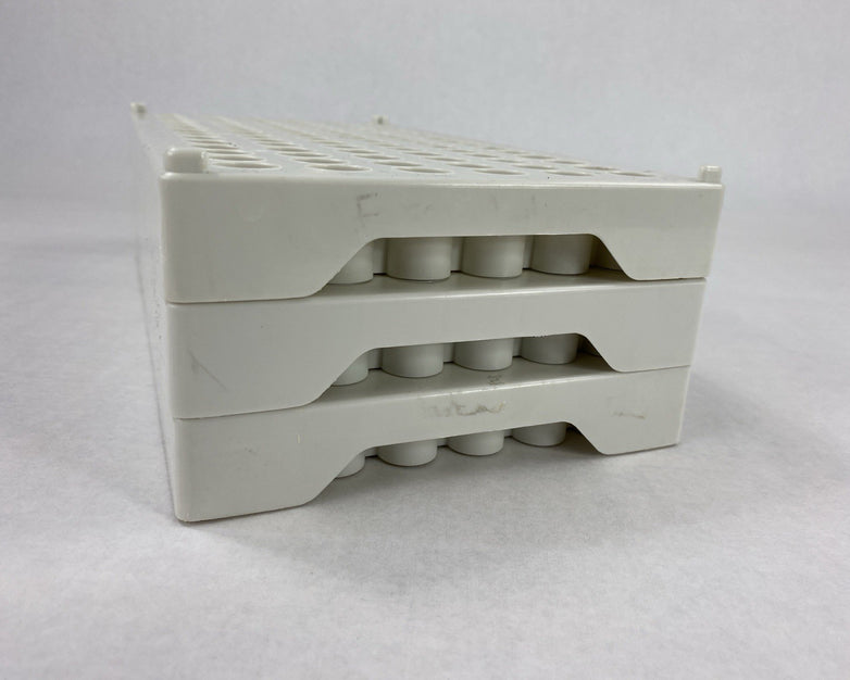 Wheaton 90 Well Test Tube Vial Rack Holder REF 868810 Lot Of 3