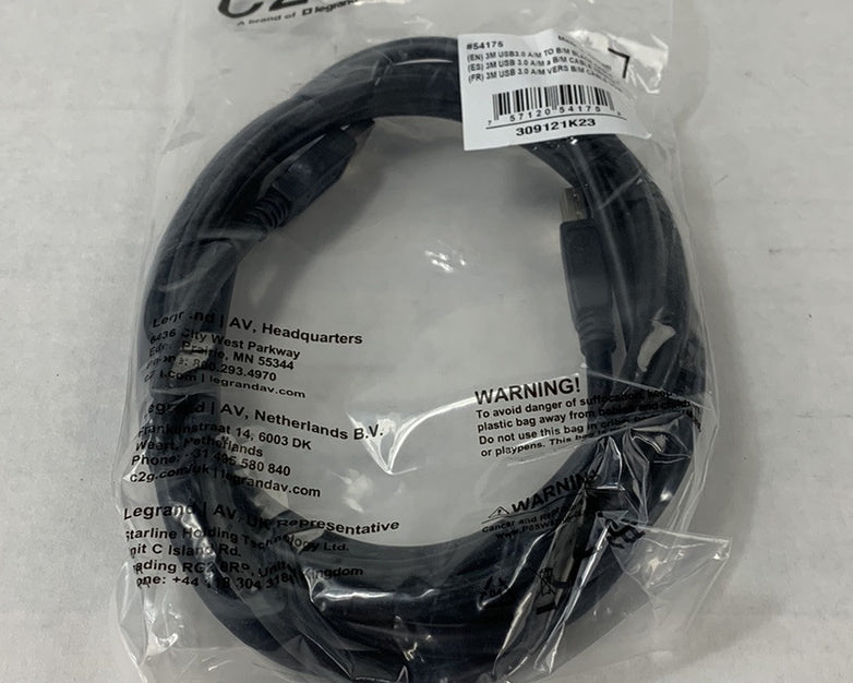 C2G 54174 3M USB3.0 Cable (Lot of 5)