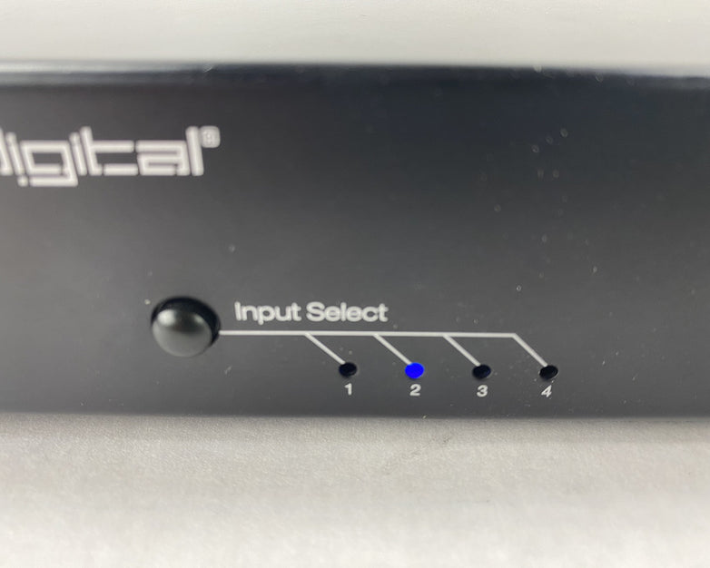 Key Digital KD-HD4x1ProK HDMI Switcher Power Tested No AC Adapter