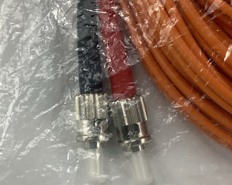Belkin A2F20207-30 Fiber Optic Jumper Cable 30ft ST to SC Duplex Zipcord Orange