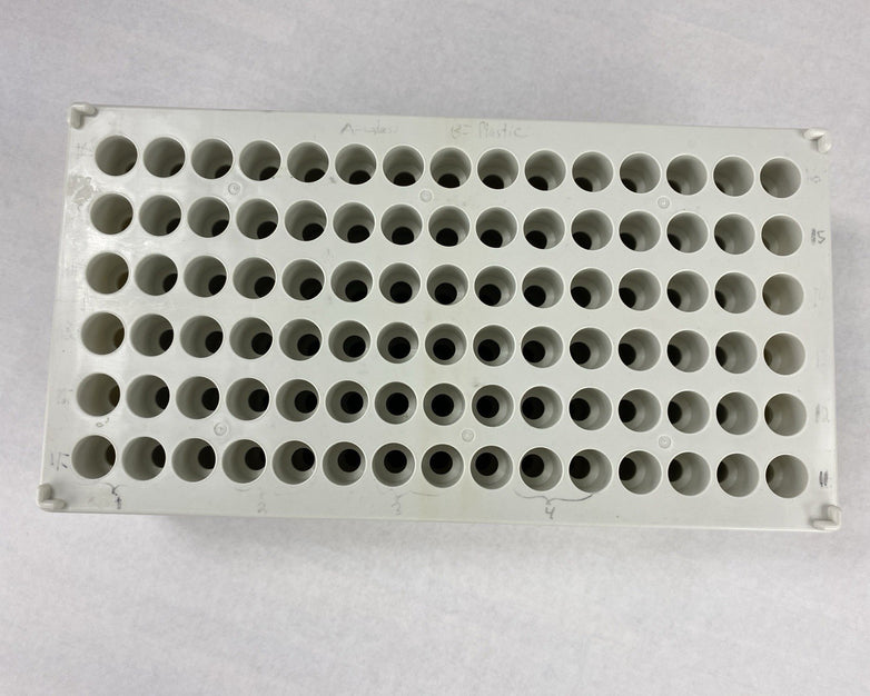 Wheaton 90 Well Test Tube Vial Rack Holder REF 868810 Lot Of 3