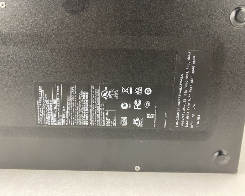 HP 110-194 MT Intel Core i3-3220T 2.80GHz 8GB RAM No HDD No OS No AC Adapter
