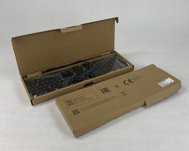 HP L96909-001 Wired Desktop 320K Keyboard (Lot of 2)