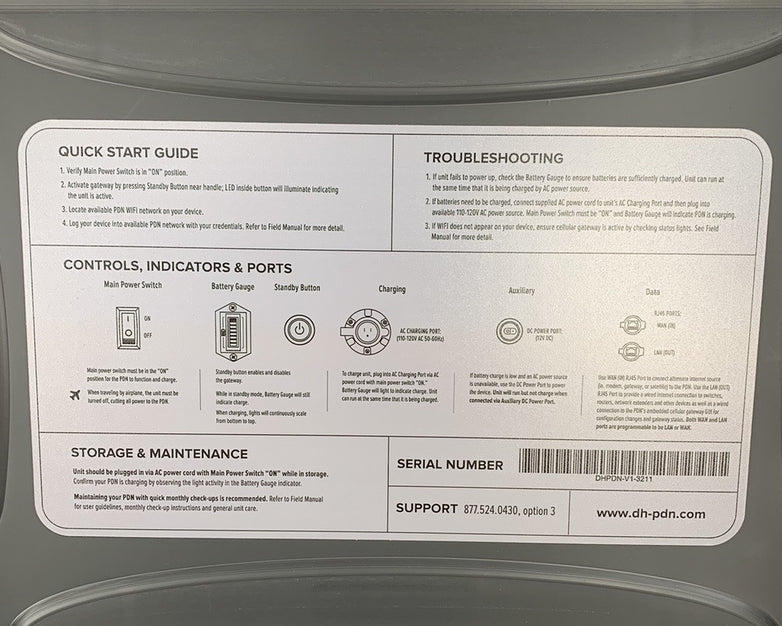 DH Wireless Solutions PDN DHPDN-V1-3211 - No Router or Batteries