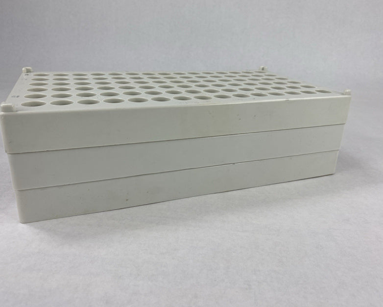 Wheaton 90 Well Test Tube Vial Rack Holder REF 868810 Lot Of 3