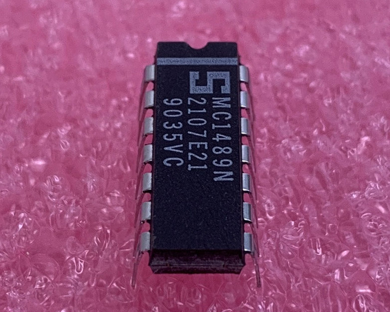 Signature MC1489N Quad Line Receiver IC (Lot of 6)