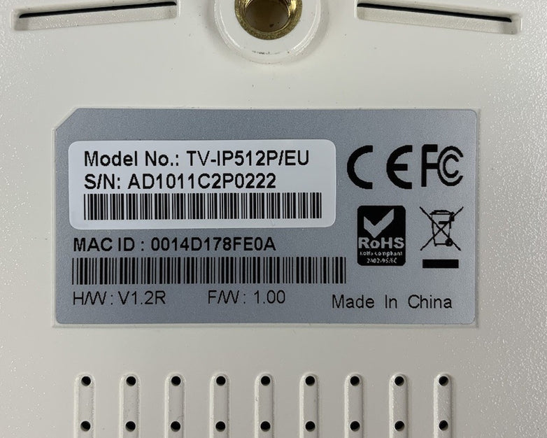 Trendnet TV-IP512P Camera w/ Stand