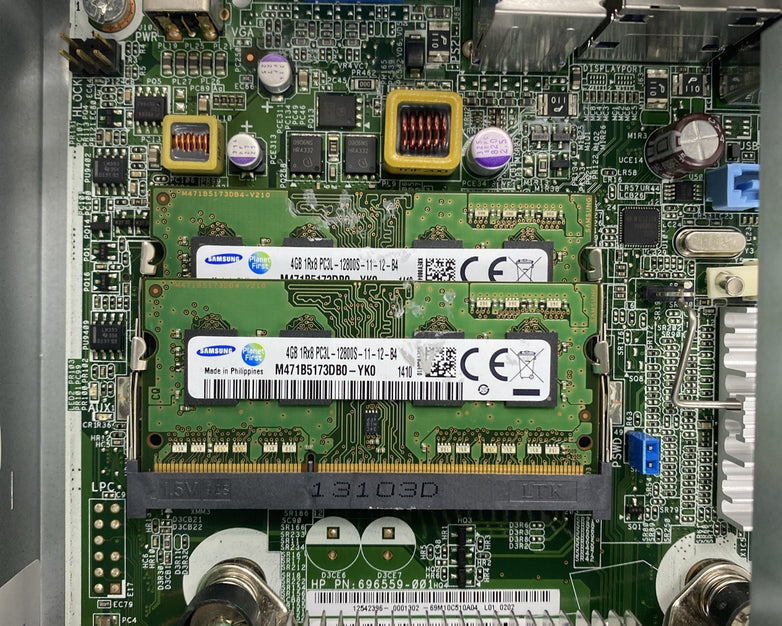 HP EliteDesk 800 G1 USFF Intel Core i5-4570s 2.90GHz 8GB RAM No HDD No OS