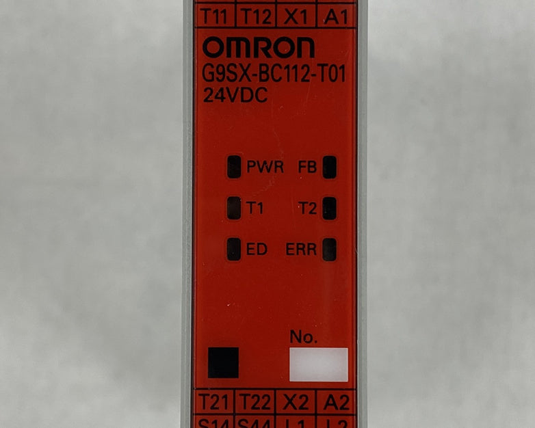 OMRON G9SX-BC112-T01-RC Flexible Safety Unit Load 24Vdc 0.8A