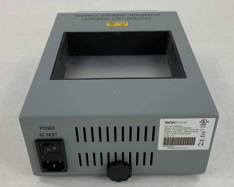 FisherBrand FS Drybath Standard 2-block Digital Dry Bath