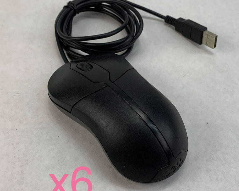 Dell MOC5UO USB Wired Mouse (Lot of 6)