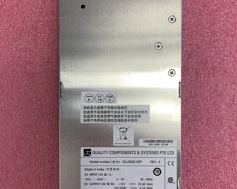 Quality Components DCJ3002-02P 300W AC/DC Power Supply
