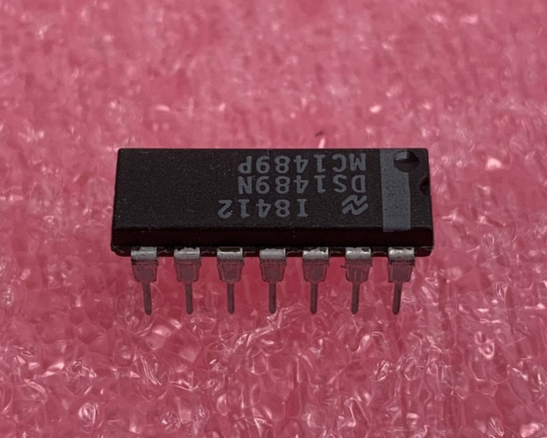 National DS1489N Quad Line Receiver (Lot of 6)