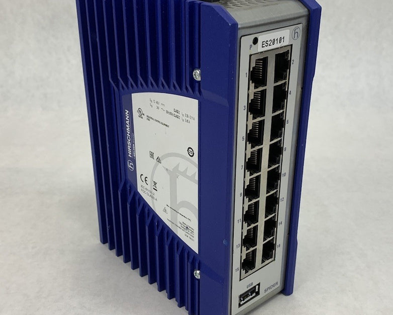 Hirschmann Spider PL-20-16T1999999TY9HHHV Unmanaged Ethernet Mount Switch