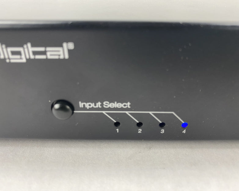 Key Digital KD-HD4x1ProK HDMI Switcher Power Tested No AC Adapter