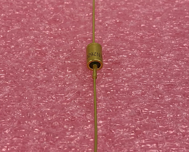 Motorola 1N2620 Axial Gold Zener Diode (Lot of 3)