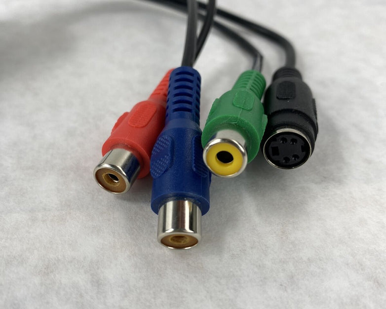 AVerMedia QuickPlay PC VGA Dsub to TV S-Video RCA Converter UNTESTED