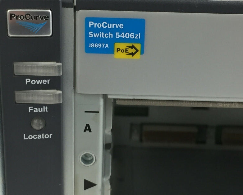 HP ProCurve J8697A 5406zl Managed Switch Chassis Only