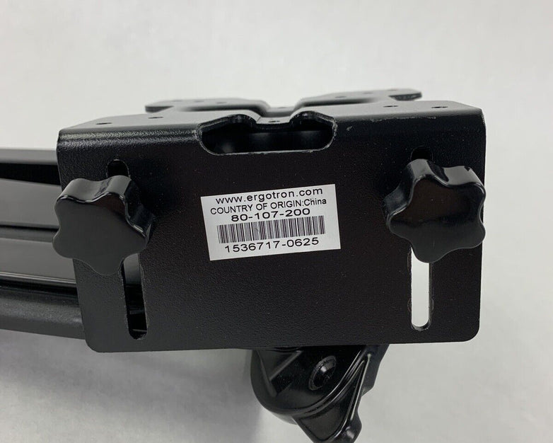 Ergotron 80-107-200 Mini PC Mount w/ Peerless Arm and Wall Mount No Screws