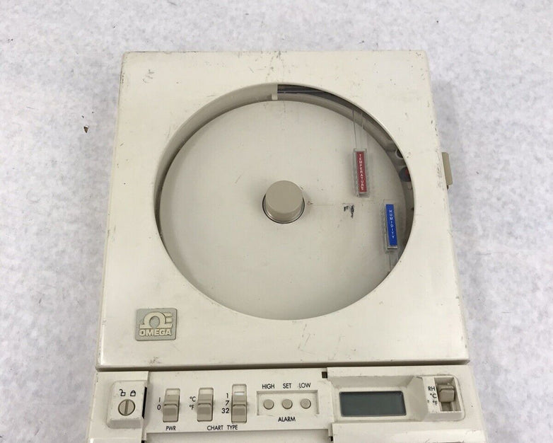Omega CT485B-110V 3073416 Chart Recorder Temperature / Humidity