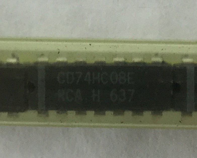 RCA CD74HC08E 16 Pin, NEW (Lot of 6)