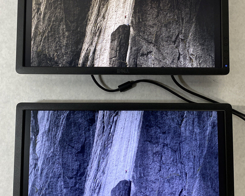 Dual(2) Dell 08VVND P2012Ht 20" Widescreen 1600x900 60Hz LED backlit LCD Monitor