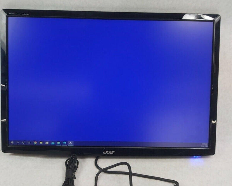 Acer V225WL 22" LCD LED Backlit Widescreen 1680x1050 16:10 5ms Monitor Grade B 2