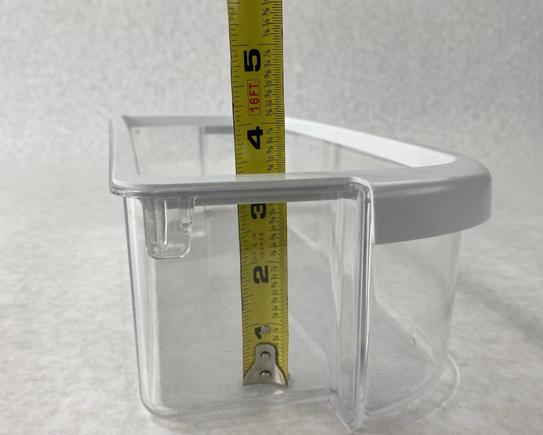 Maytag MSF22C2EXM01 Clear Refrigerator Fridge Door Bin Shelf Tray 11.75x5x3"