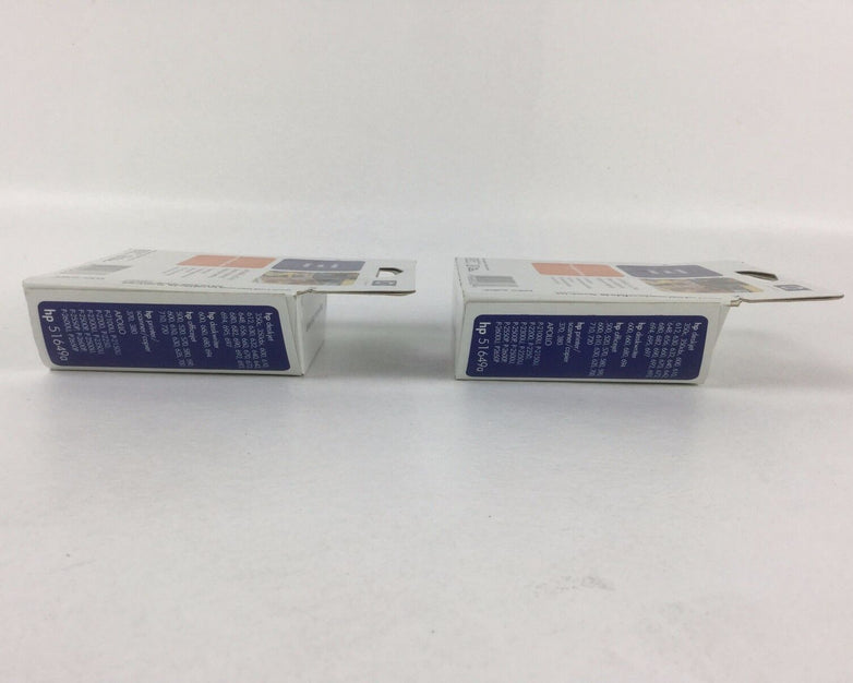 HP 49 Tri Color Ink Cartridge 51649A New Factory Sealed, (Lot of 2)