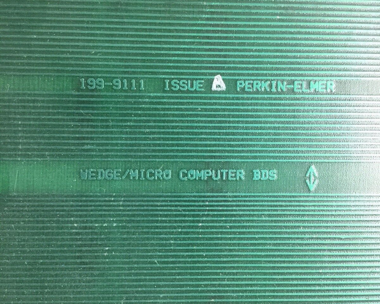 Perkin-Elmer 199-9111 Issue Pen/Cam-Chart Stepper BDS Wedge/Micro Computer Board