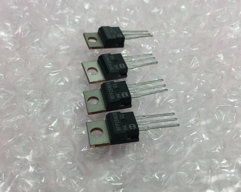 Harris RFP15N06 MOSFET Transistors Lot of 4 NOS