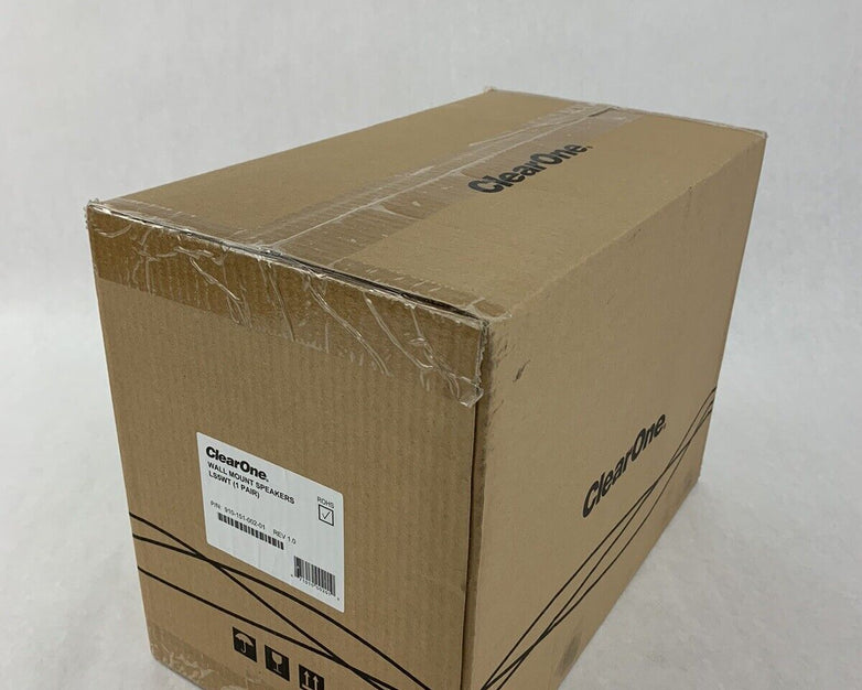ClearOne LS5WT Wall-Mount Speaker set Pair 910-151-002-01