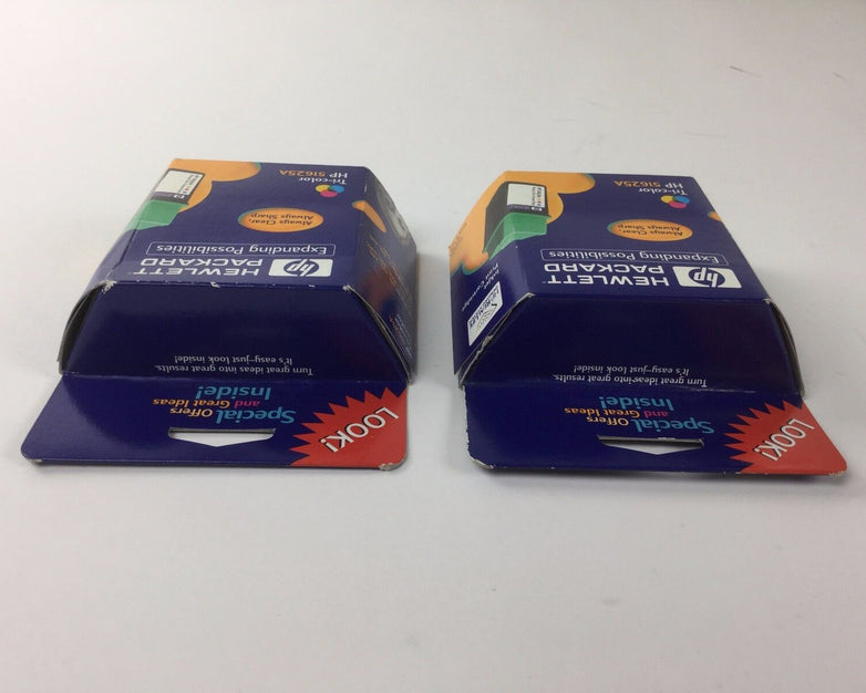 HP Inkjet Print Cartridge 51625A Tri Color (Lot of 2), NEW