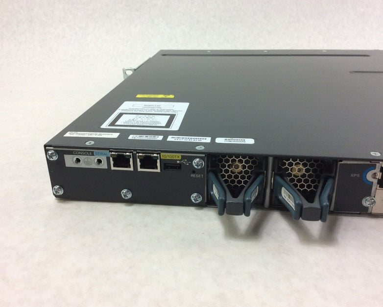 Cisco Catalyst 3560X GBE WS-C3560X-24P-S POE+ Network Switch