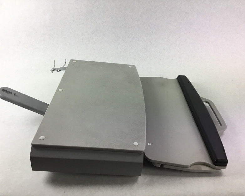 Wall Mount Medical Monitor + Keyboard Stand in the Style of Herman Miller