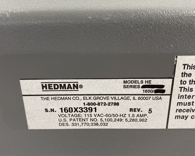 Hedman HE-1600 Check Signer KEYS Only A133 + A137