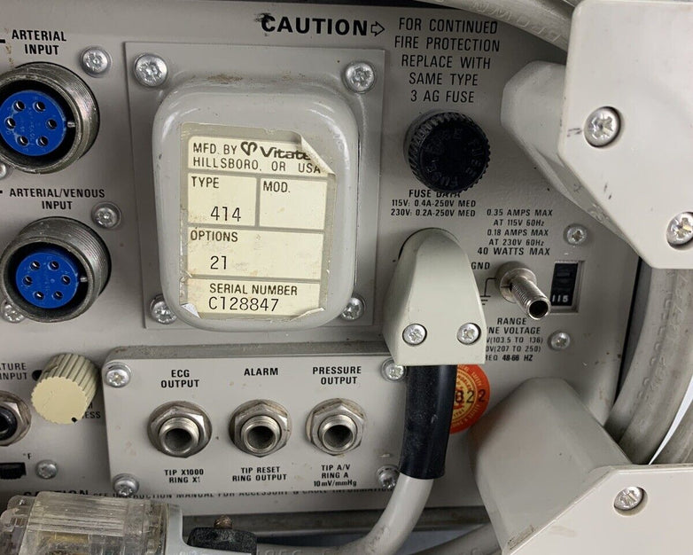 Tektronix 414 Dual Pressure Power Tested