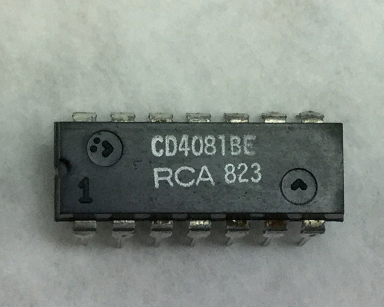 RCA CD4081BE Integrated Circuit Lot of 7