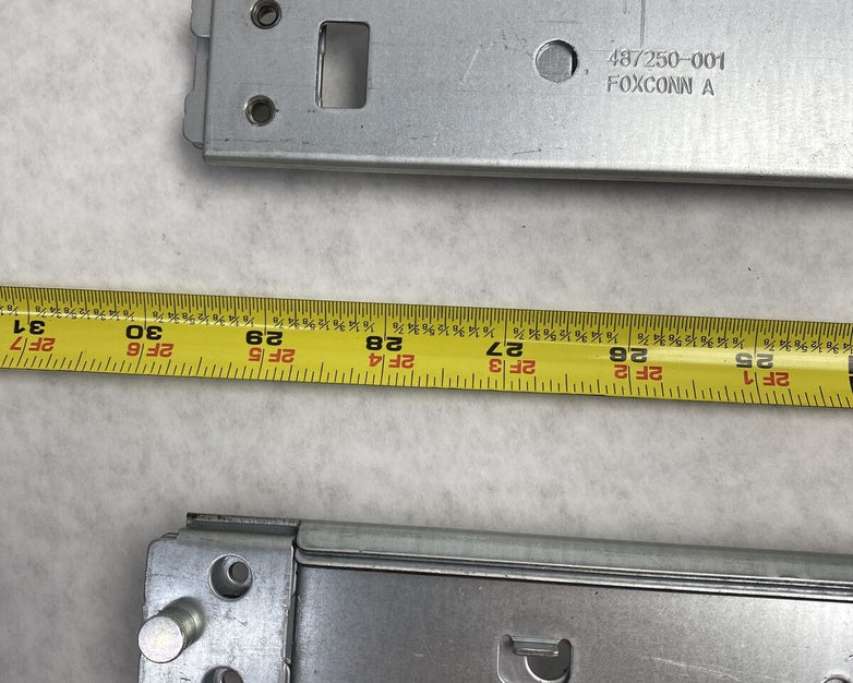 Lot( 2 ) Foxconn 487244-001 487250-001 487259-001 Rails 23 to 37 inches