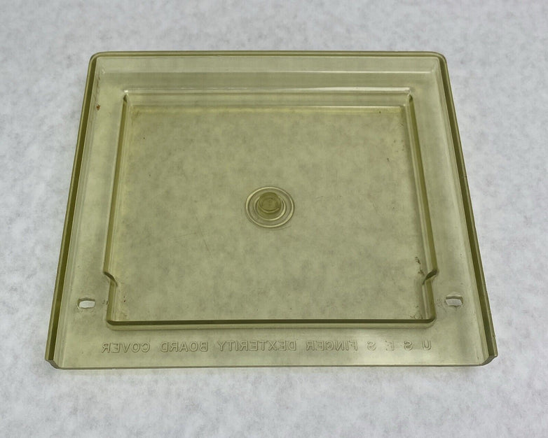 Vintage USES Finger Dexterity Board Beige Tint Cover