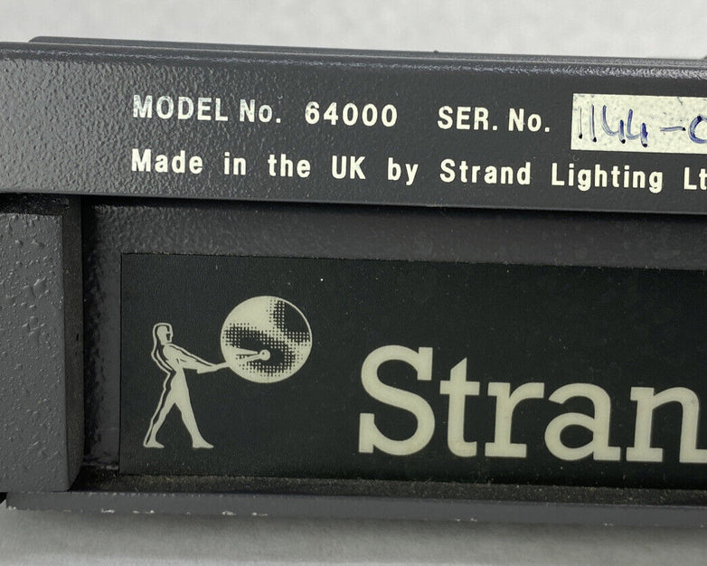 Strand Lighting GSX 64000 125 Channel Console NO POWER SUPPLY