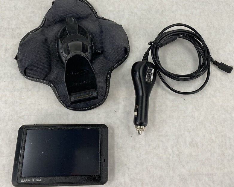 Garmin Nuvi 765 Black 4.3" Touchscreen GPS Navigator + Auto Power + Sandbag Base